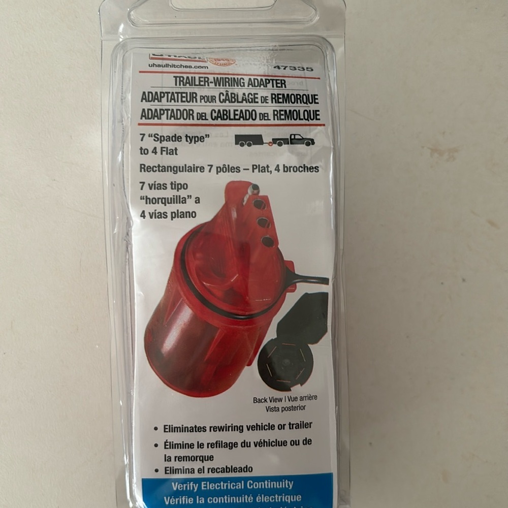 Trailer wiring adapter brand new